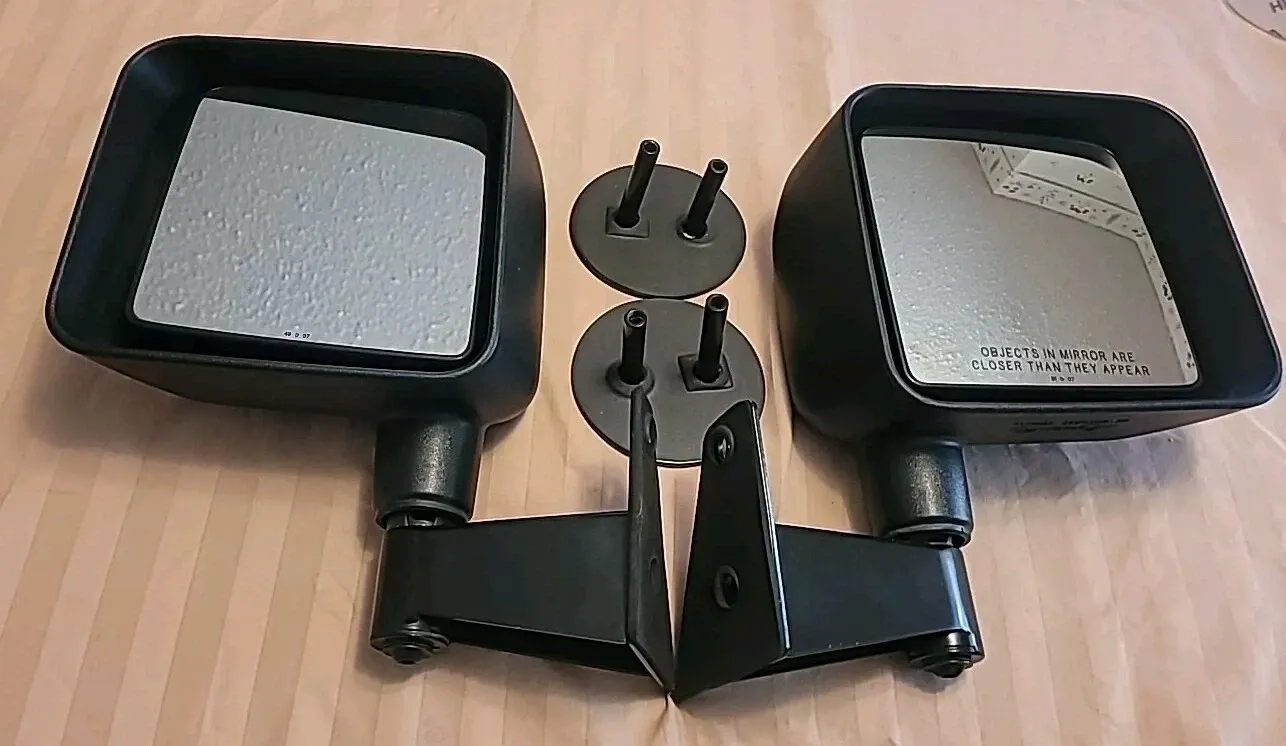 Rugged Ridge Door Mirrors for 07-18 Jeep Wrangler JK - Left & Right Pair